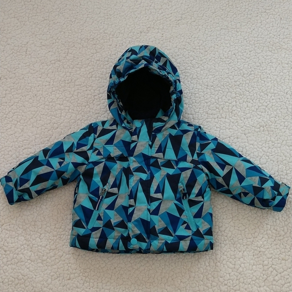 Infant Cat & Jack 2 Piece Hooded Winter Jacket Size 12 Months